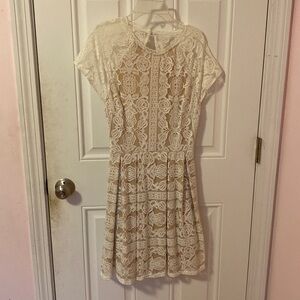 Francesca’s white dress